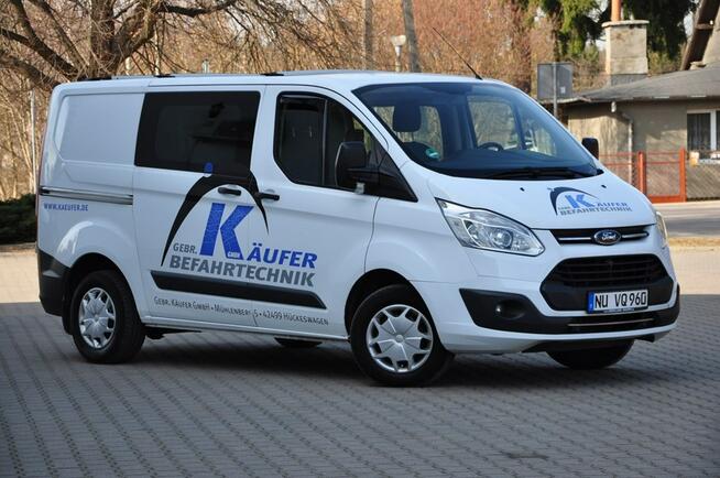 Ford Transit Custom 2,0D 170KM 5 Osobowy PDC Grz.Fotele Klimatyzacja 1Wł. Hak Serwis z DE