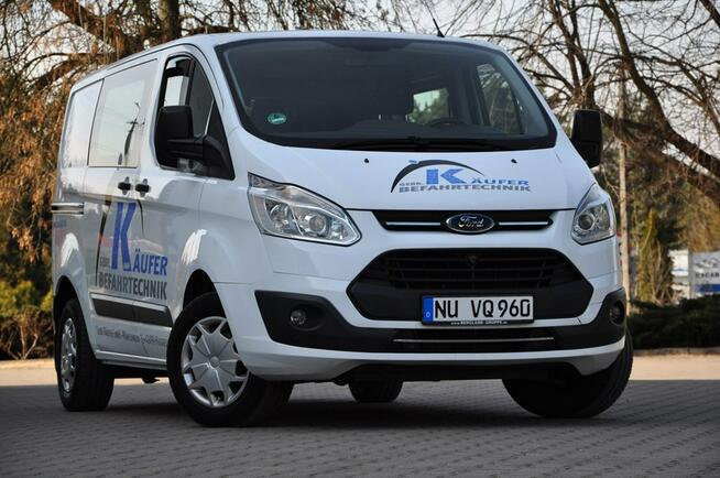 Ford Transit Custom 2,0D 170KM 5 Osobowy PDC Grz.Fotele Klimatyzacja 1Wł. Hak Serwis z DE