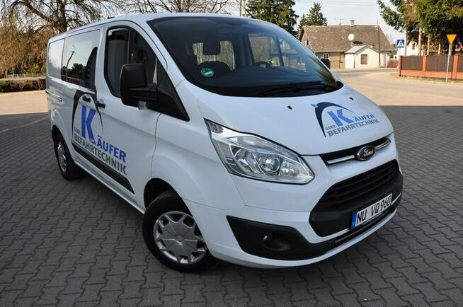 Ford Transit Custom 2,0D 170KM 5 Osobowy PDC Grz.Fotele Klimatyzacja 1Wł. Hak Serwis z DE