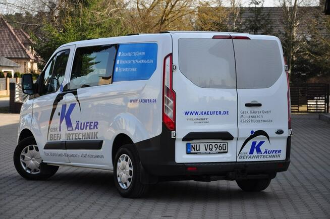Ford Transit Custom 2,0D 170KM 5 Osobowy PDC Grz.Fotele Klimatyzacja 1Wł. Hak Serwis z DE
