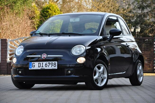 Fiat 500 1,4 BEN-100KM Alu Klima Skóry Serwis z DE!!!