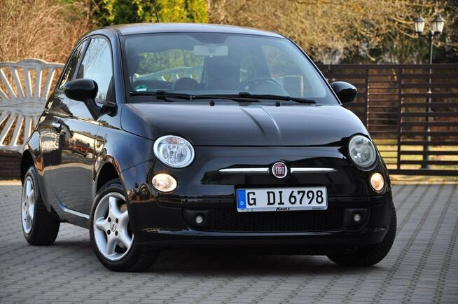 Fiat 500 1,4 BEN-100KM Alu Klima Skóry Serwis z DE!!!