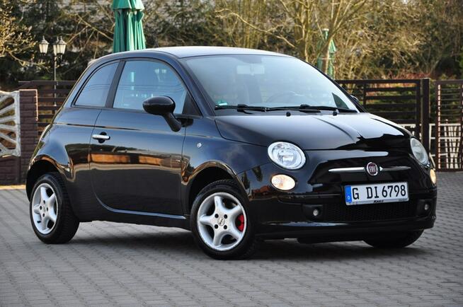 Fiat 500 1,4 BEN-100KM Alu Klima Skóry Serwis z DE!!!