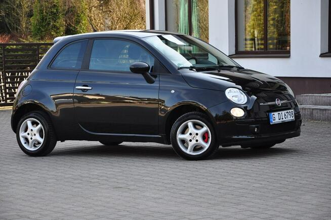 Fiat 500 1,4 BEN-100KM Alu Klima Skóry Serwis z DE!!!