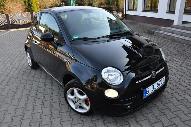 Fiat 500 1,4 BEN-100KM Alu Klima Skóry Serwis z DE!!!
