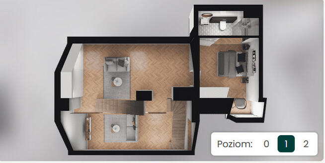 Mieszk/4-pok. z tarasem na dachu z możliwością jakuzzi z widokiem na Stare Mias