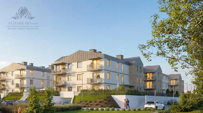 Piękne mieszkanie 76,41m2 z ogródkiem 169,42m2/Jagodno, Iwiny