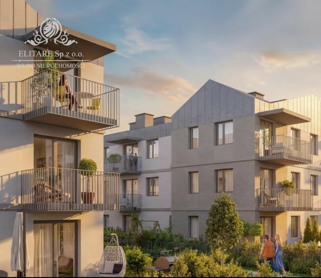 Piękne mieszkanie 76,41m2 z ogródkiem 169,42m2/Jagodno, Iwiny