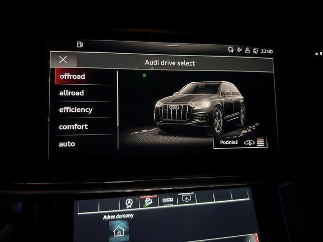 Audi Q7 S-line 50 Tdi Matrix Led Kamera 7-osobowy Salon PL Bezwypadek Faktura