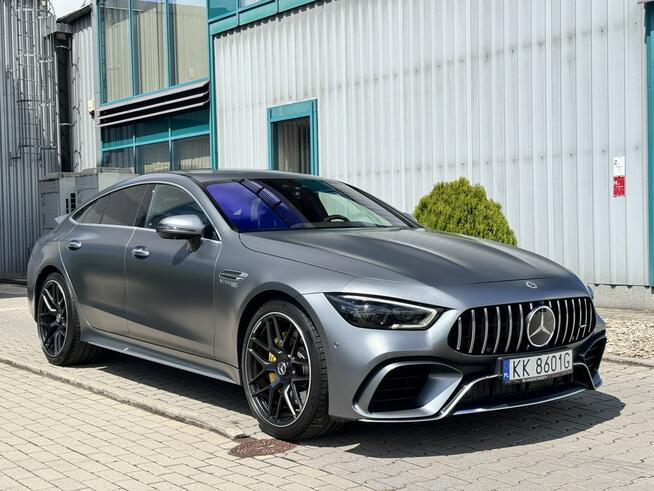 Mercedes AMG GT 63s 4Matic+ 639KM. Tylna oś skrętna. Akt wydech. Salon Polska. FV23%.