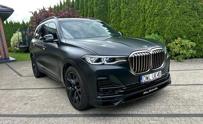 BMW X7 XB7 Alpina 4.4 biturbo 621KM Bardzo Bogata Wersja Czarny Mat