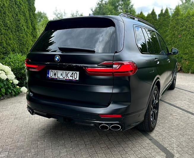 BMW X7 XB7 Alpina 4.4 biturbo 621KM Bardzo Bogata Wersja Czarny Mat