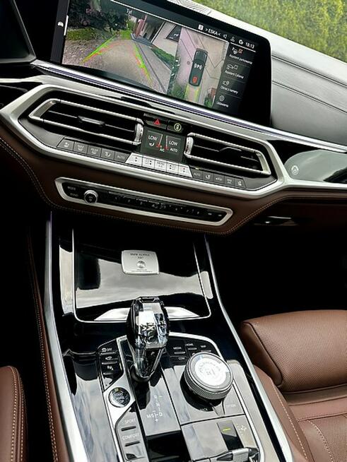 BMW X7 XB7 Alpina 4.4 biturbo 621KM Bardzo Bogata Wersja Czarny Mat