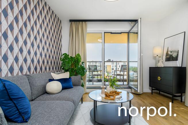 Wysoki standard wykończenia, 2 pokoje 47m2, balkon | Bronowice na sprzedaż