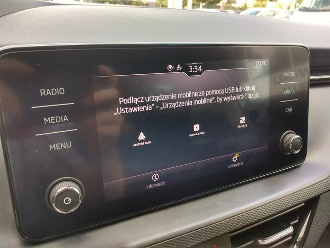 Škoda Scala 1.5 TSI 150km ambition dsg smartlink led czujniki tempomat fv23%