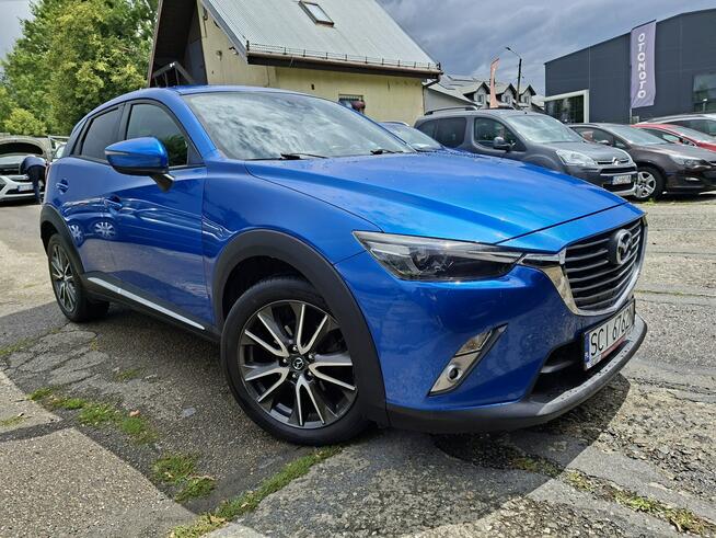 Mazda CX-3 4x4, Klimatronic, Nawigacja, Reflektory LED, PDC, 2 kpl. kół
