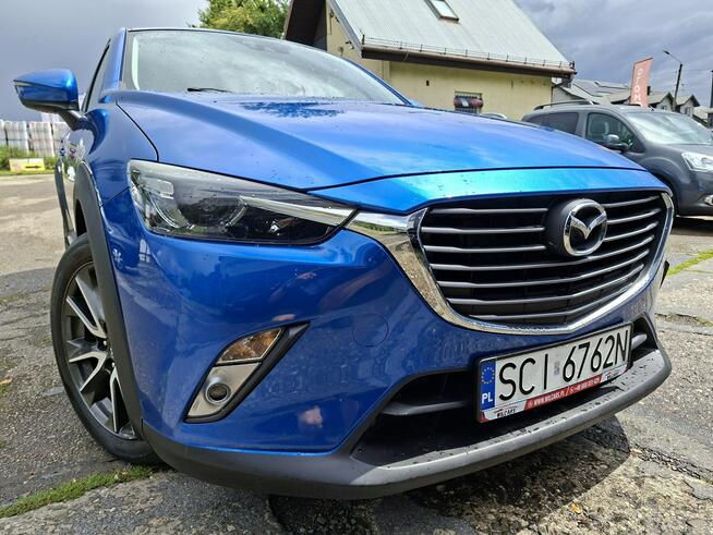 Mazda CX-3 4x4, Klimatronic, Nawigacja, Reflektory LED, PDC, 2 kpl. kół