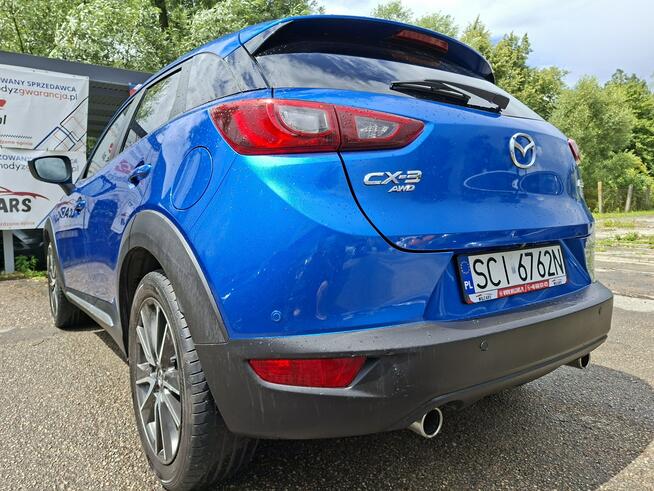 Mazda CX-3 4x4, Klimatronic, Nawigacja, Reflektory LED, PDC, 2 kpl. kół
