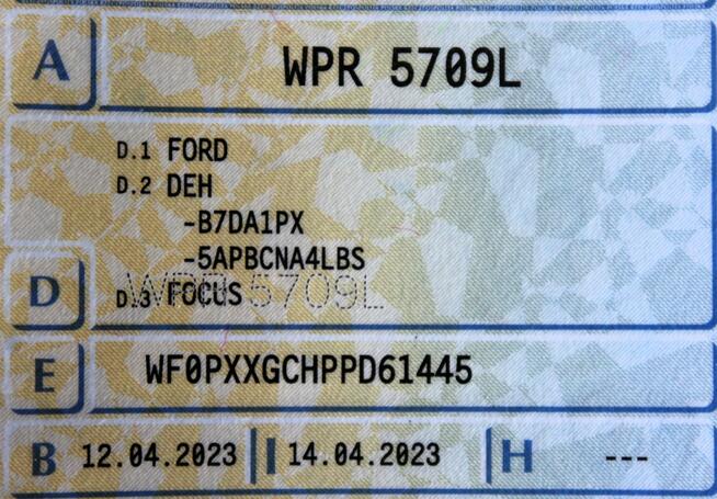 Ford Focus SalonPL FV23% Titanium Pak.Winter 125KM Navi LED Tempomat Asys.Pasa