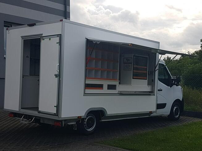 Renault Master SKLEP BAR FOODTRUCK KONTENER NISKOPODŁOGOWY AUTSKLEP