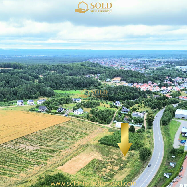 Działka inwestycyjna Gościcino gm. Wejherowo,