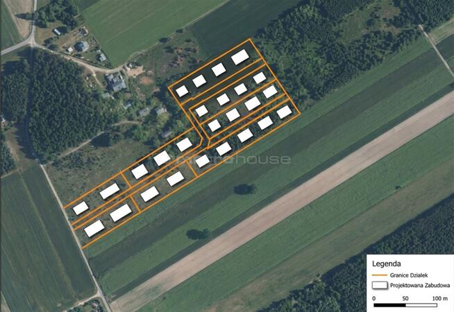 Działka inwestycyjna 3,5 ha 26 domów, Nasielsk