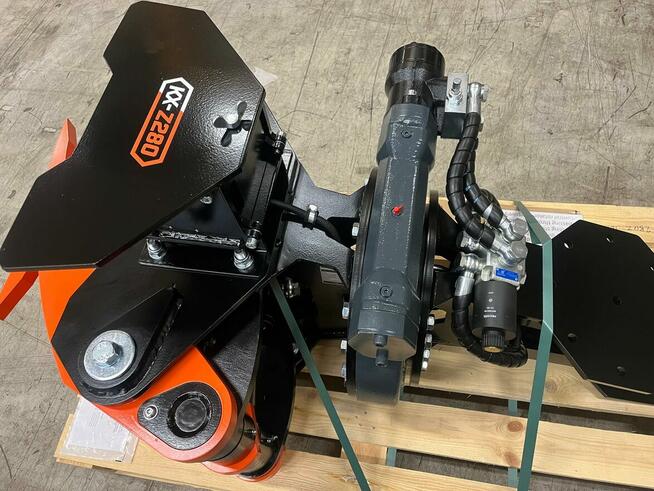 Hydrauliczna Głowica do koparki wycina drzewa krzaki zarośla