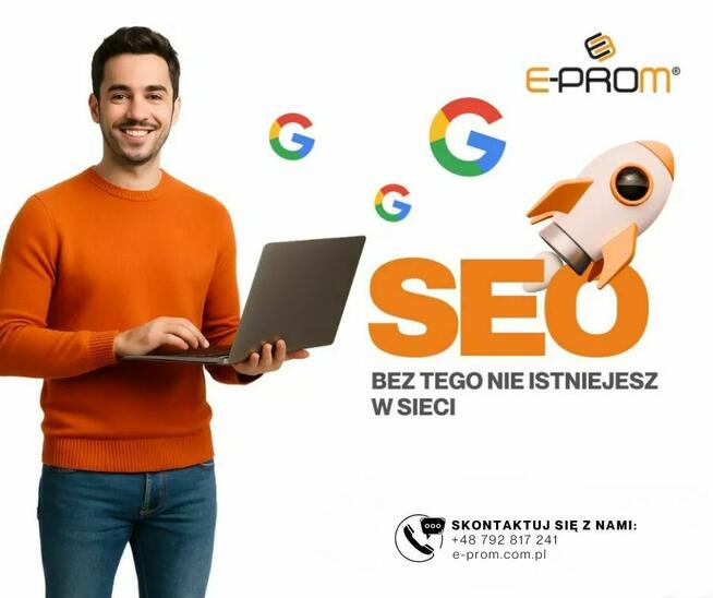 Pozycjonowanie stron E-PROM SEO SEM Googe ADS