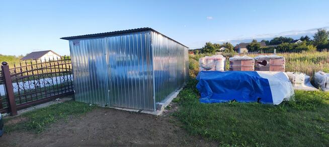 Nowy garaż ocynkowany sprzedam oddam tani tanio używany