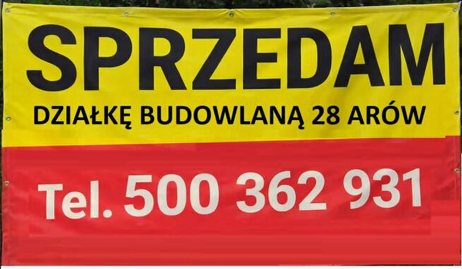 Działka Budowlana 28 arów
