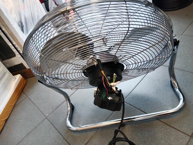 Wentylator podłogowy inox