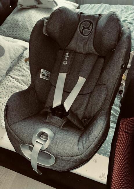 Fotelik Cybex + Baza obrotowa Sirona I- size grafit