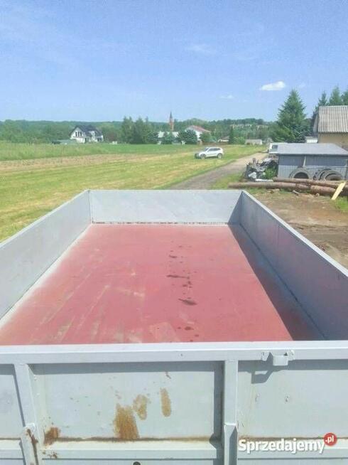 PRZYCZEPA WYWROTKA D-47 po remoncie nowe blachy