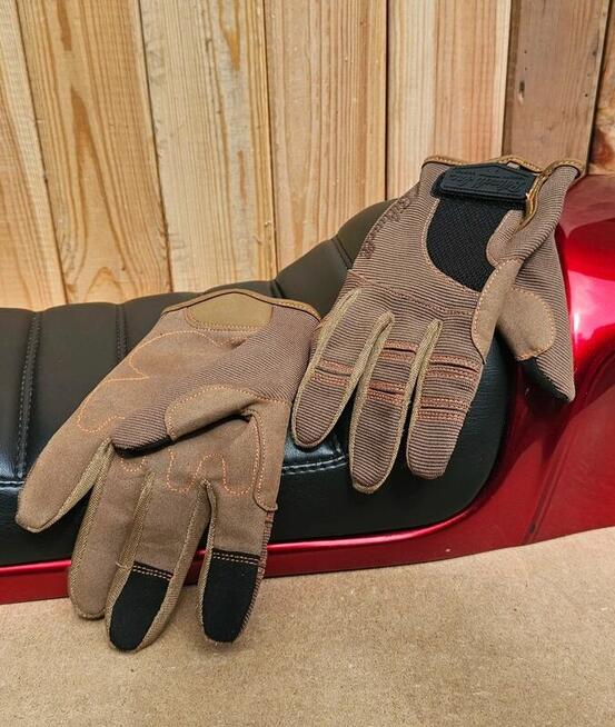Rękawice Motocyklowe Biltwell Brown Moto Gloves • M