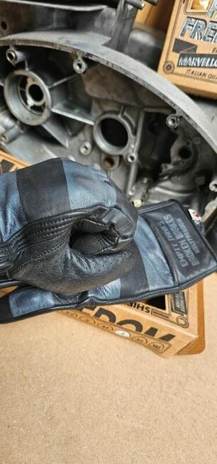 Rękawice motocyklowe Holy Freedom Dalton Gloves Grey/Black •