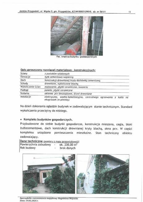 Syndyk sprzeda Nieruchomość gruntową w Jankowie Przygodzkim