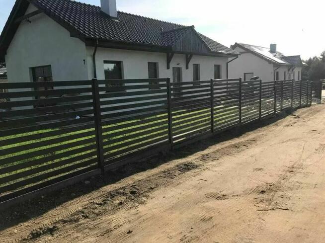 Ogrodzenie frontowe, palisada, ogrodzenie nowoczesne OBIS