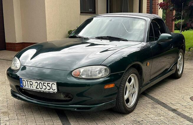 Mazda MX-5 1.6i 110KM Skóry Bardzo Ładny Egzemplarz Zarejestrowana