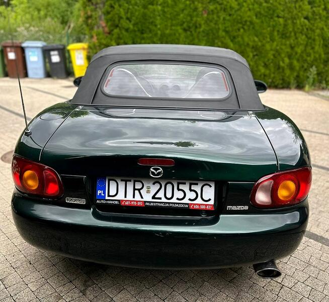 Mazda MX-5 1.6i 110KM Skóry Bardzo Ładny Egzemplarz Zarejestrowana
