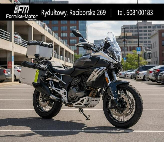 QJMOTOR SRT 600SX QJMOTOR SRT600SX ABS 56KM Kufry Dostawa pod dom Raty