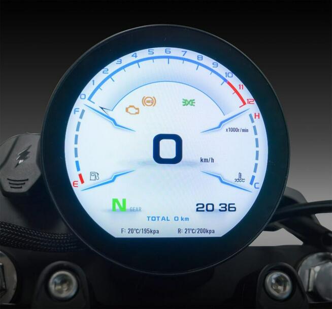 QJMOTOR SRV 125 QJMOTOR SRV125 15KM ABS Chopper Dostawa pod dom za 299zł