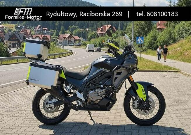 QJMOTOR SVT 650X QJMOTOR SVT650X ABS KUFRY Dostawa pod dom Raty 0%