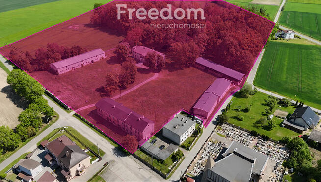 Zabytkowy dwór z XVIII w., 5,2 ha , 2100 m2