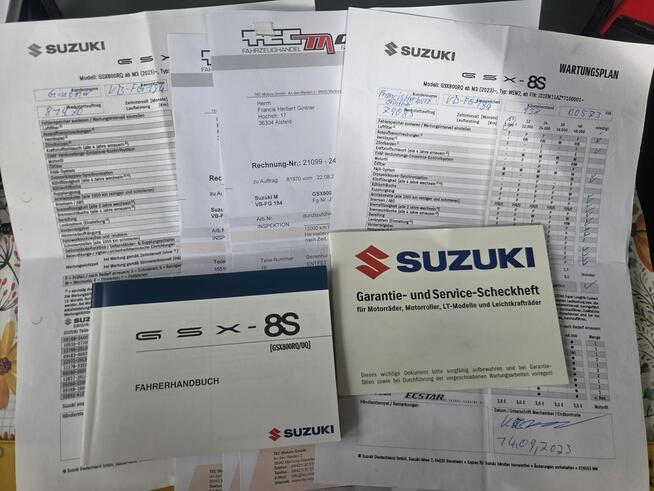 Suzuki GSX 8 S 800 R 2023 JAK NOWA TC Raty Transport ABS YAMAHA MT 07 KAT A2