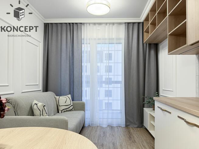 Nowoczesne studio ul. Krakowska | balkon