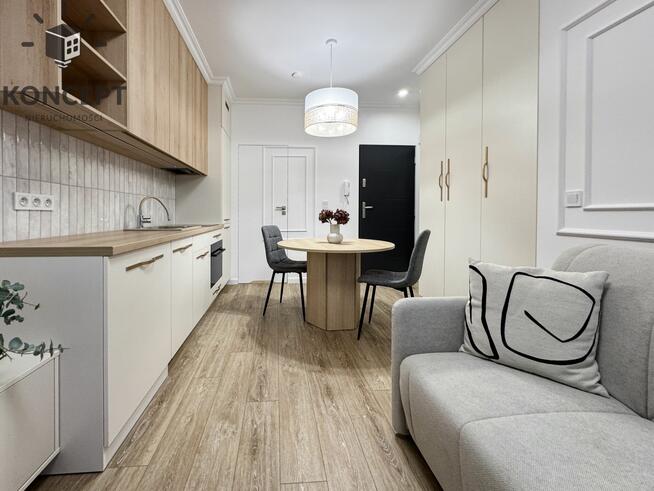 Nowoczesne studio ul. Krakowska | balkon