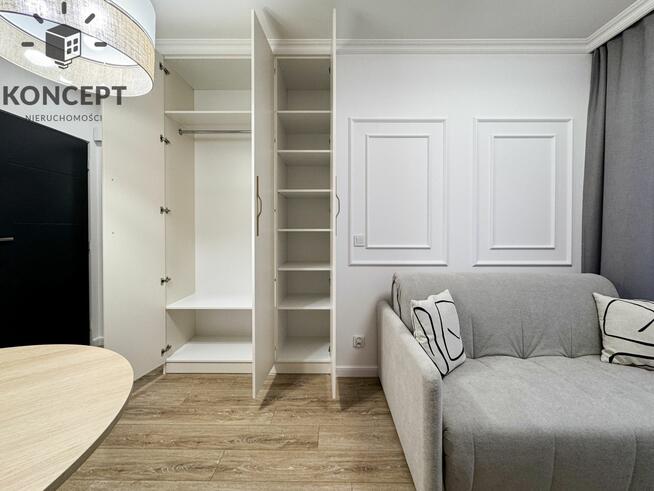 Nowoczesne studio ul. Krakowska | balkon