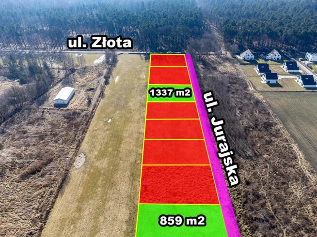 Działka Budowlana na Sprzedaż przy ul. Złotej, Żory