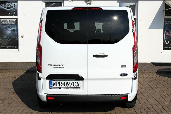 Ford Transit Custom 9-osob. L2 130KM Salon PL FV23% 1WŁ Android/Apple Tempomat Gwarancja
