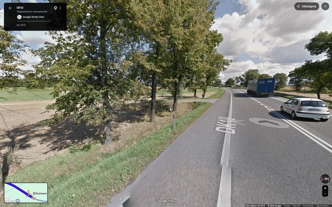 Działka inwestycyjna przy DK10 z WZ i strefą 1SH